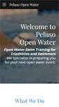 Mobile Screenshot of pelusoopenwater.com